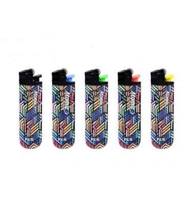 Αναπτήρας  πέτρας ATOMIC FLS INDIE 3934002 Μεγάλος σε διάφορα χρώματα - 1 τεμάχιο