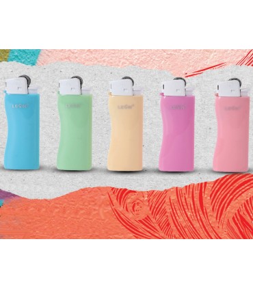 Αναπτήρες Leon Beauty Colours Wave mini (Μικροί) 170027 - Συσκευασία των 25