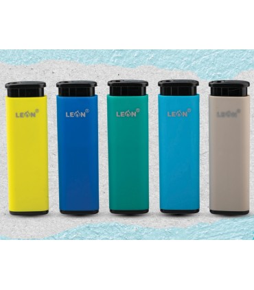 LEON 171062 NAVY LUCIA  TURBO αναπτήρας αντιανεμικός- 1 Τεμάχιο