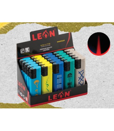 LEON 171123 CREST II TURBO αναπτήρας αντιανεμικός (ΚΟΥΤΙ ΤΩΝ 25)