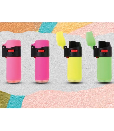 LEON 170836 JETFLAME FLUO ΒΑΡΕΛΑΚΙ αναπτήρας αντιανεμικός - 1 Τεμάχιο