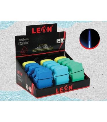 LEON 170614 JETFLAME ΜΕΓΑΛΟΣ ΜΕ ΛΟΥΡΑΚΙ αναπτήρας αντιανεμικός (ΚΟΥΤΙ ΤΩΝ 15)