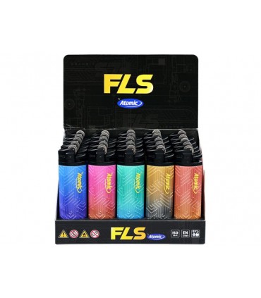 Αναπτήρας  πέτρας ATOMIC FLS METALLIC CLRS 3934003 -  Μεγάλος σε διάφορα χρώματα (ΚΟΥΤΙ ΤΩΝ 25)