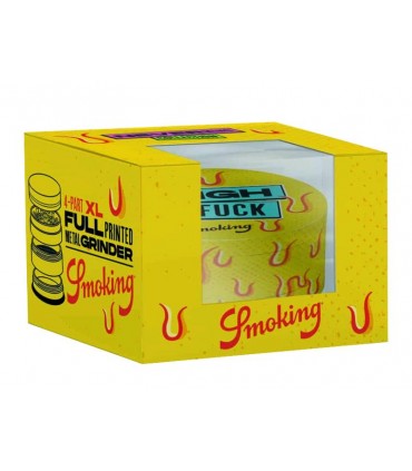 SMOKING XL HIGH AS FUCK GRINDER 63mm 4 parts 023867