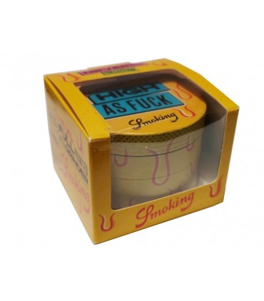 SMOKING XL HIGH AS FUCK GRINDER 63mm 4 parts 023867