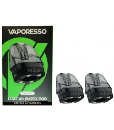 VAPORESSO LUXE XR MTL Pod 5ml (2 ανταλλακτικά)