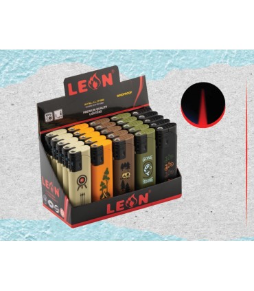 LEON 171093 CREST TURBO αναπτήρας αντιανεμικός (ΚΟΥΤΙ ΤΩΝ 25)