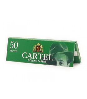CARTEL GREEN 50 ΚΑΝΟΝΙΚΗ ΚΑΥΣΗ ΧΑΡΤΑΚΙΑ ΣΤΡΙΦΤΟΥ - 1 πακετάκι