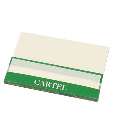 CARTEL GREEN 50 ΚΑΝΟΝΙΚΗ ΚΑΥΣΗ ΧΑΡΤΑΚΙΑ ΣΤΡΙΦΤΟΥ - 1 πακετάκι