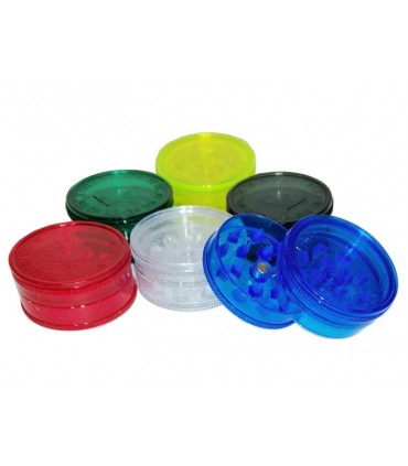 Τρίφτης καπνού CHILLOUT SMOKE PLASTIC GRINDER 42mm 661-2006 (3 parts) - 1 Τεμάχιο