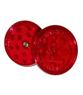 Τρίφτης καπνού CHILLOUT SMOKE PLASTIC GRINDER 42mm 661-2006 (3 parts) κουτί των 48 τεμ