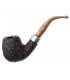 Peterson Derry Rusticated 68 Fishtail πίπα καπνού