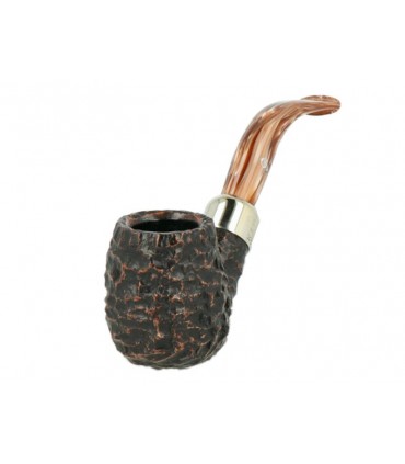 Peterson Derry Rusticated 68 Fishtail πίπα καπνού