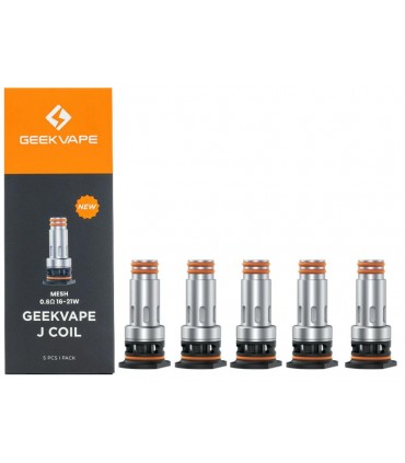 GeekVape J MESH 0.6ohm COILS (5 αντιστάσεις)