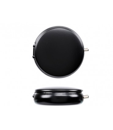 Φορητό μεταλλικό τασάκι ATOMIC Black matt 0246006