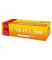 Τσιγαροσωλήνες Cartel Filter Plus King Size 25mm (Μακρύ Φίλτρο) των 200 - άδεια τσιγάρα - 1 Πακέτο
