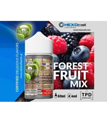 NATURA HYPERMIX ULTRA FOREST FRUIT MIX 4/60ML (φρούτα του δάσους)
