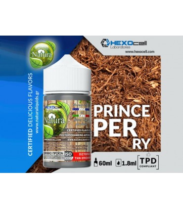 NATURA HYPERMIX ULTRA PRINCE PERRY 1,8 / 60ML (Έντονο καπνικό)
