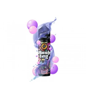 HASHTAG FLAVORSHOTS BUBBLEGUM  Shake and Vape 12/60ML (τσιχλόφουσκα)