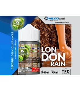 NATURA HYPERMIX ULTRA LONDON RAIN 4/60ML (Ήπιο καπνικό με αλμυρή καραμέλα)