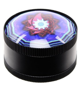 Τρίφτης Καπνού Atomic Metal Grinder Psychedelic 50mm 0212470NT A (3 parts) - 1 Τεμάχιο