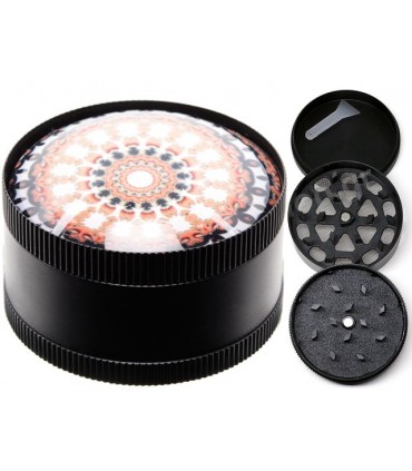 Τρίφτης Καπνού Atomic Metal Grinder Psychedelic 50mm 0212470NT B (3 parts) - 1 Τεμάχιο