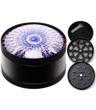 Τρίφτης Καπνού Atomic Metal Grinder Psychedelic 50mm 0212470NT E (3 parts) - 1 Τεμάχιο