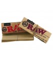 Χαρτάκια RAW Classic Connoisseur 1 και 1/4 ακατέργαστο  με 32 φύλλα και 32 τζιβάνες - 1 Πακετάκι