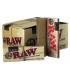 Χαρτάκια RAW Classic Connoisseur 1 και 1/4 ακατέργαστο  με 50 φύλλα και 50 τζιβάνες (Κουτί των 24)