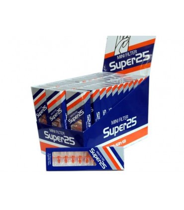 Πιπάκια τσιγάρου Kamaya 8mm Super25 (made in Japan) Κουτί με 36 πακετάκια