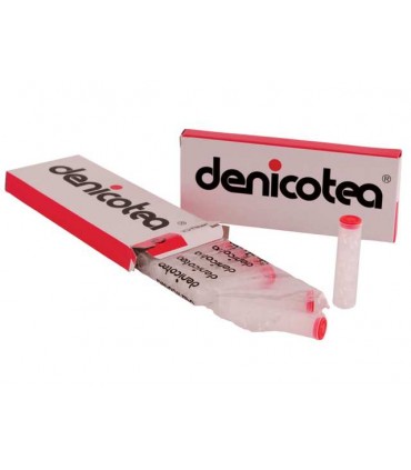 Ανταλλακτικά φίλτρα πίπας τσιγάρου DENICOTEA Crystal Filters 8mm 10τεμ. - 1 Πακετάκι