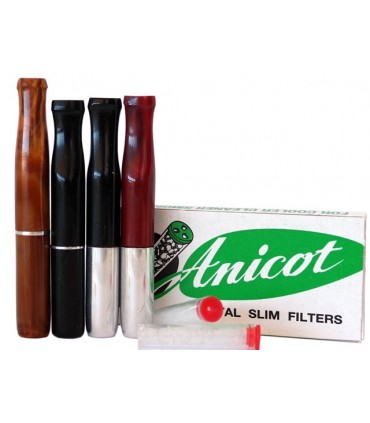 Πίπα τσιγάρου ANICOT 429 EXTRA SLIM 5.7mm LUXOR