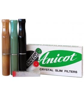 Πίπα τσιγάρου ANICOT 435 EXTRA SLIM 5.7mm LUXOR
