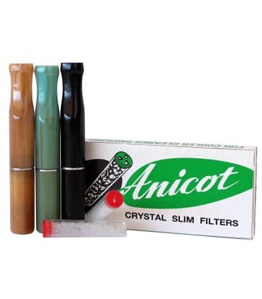 Πίπα τσιγάρου ANICOT 435 EXTRA SLIM 5.7mm LUXOR