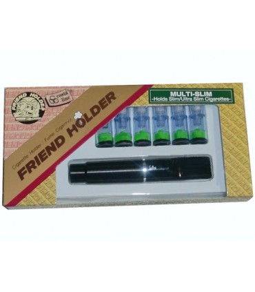 Πίπα τσιγάρου FRIEND HOLDER MULTI SLIM ΜΑΥΡΗ 5.3mm/5.5mm/6mm (made in Japan)