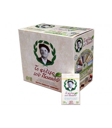 Φιλτράκια Του Παππού 6,4 mm ΕΝΕΡΓΟΥ ΑΝΘΡΑΚΑ 47613 (Νέα Συσκευασία - κουτί με 40 πακετάκια)