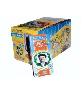 Φιλτράκια Του Παππού extra slim 5.7mm 47624 (κουτί με 20 πακετάκια)