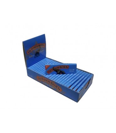 Χαρτάκια OLD HOLBORN FINE WEIGHT BLUE λεπτό, 60 φύλλα (κουτί με 25 τεμαχίων)