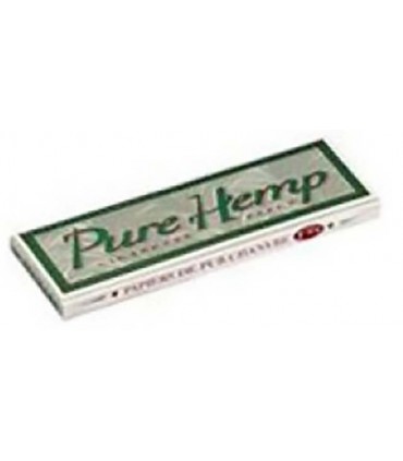 Χαρτάκι Pure Hemp Medium 1&1/4 (Μεσαία) με 50 φύλλα - 1 Πακετάκι