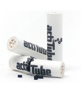 10 Φιλτράκια Πίπας actiTube Slim 7mm Ενεργού Άνθρακα - 1 Πακετάκι