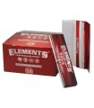Χαρτάκια ELEMENTS RED CONNOISSEUR KING SIZE + TIPS Slow Burn Hemp Papers (κουτί με 24 πακετάκια)