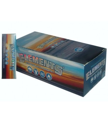 Χαρτάκια ELEMENTS πολύ λεπτό ριζόχαρτο, μικρό 50 φύλλα (κουτί με 50 πακετάκια)