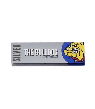 Χαρτάκια THE BULLDOG Silver Regular, 50 φύλλων (κουτί 25 τεμαχίων)