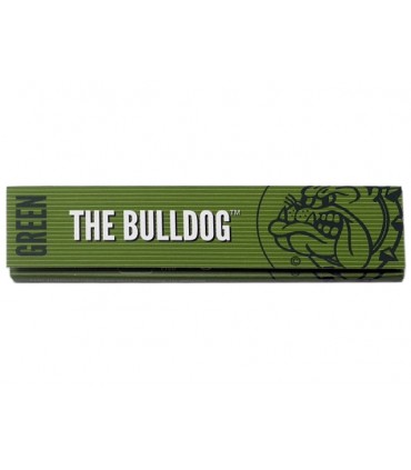 Χαρτάκια στριφτού THE BULLDOG GREEN KING SIZE SLIM HEMP ECO ΑΚΑΤΕΡΓΑΣΤΟ 33 (κουτί των 50)