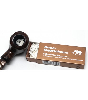 Σηπιόλιθος για πίπα καπνού Elephant (Meercaum Natur Filter) - 1 Πακετάκι