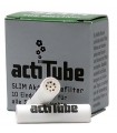 10 Φιλτράκια Πίπας actiTube Slim 7mm Ενεργού Άνθρακα - 1 Πακετάκι