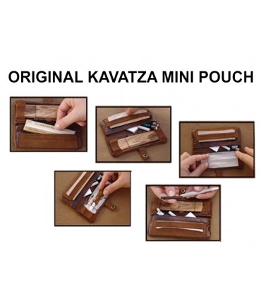 ORIGINAL KAVATZA MP11 COWBOY MINI POUCH δερμάτινη καπνοθήκη (μικρή για τσιγαρόχαρτα King Size)