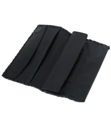 Καπνοθήκη Rolling του παππού 44435-100 Μαύρη δερμάτινη (μεγάλη)