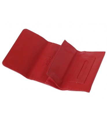 Καπνοθήκη Rolling του παππού 44438-160 Ανοιχτό κόκκινο δερμάτινη (μεσαία)