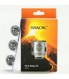 Αντιστάσεις TFV8 X BABY T6 CORE 0.2ohm (για BABY BEAST X) by SMOK (3 τεμάχια)